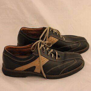 Claudio Conti Brown Leather Lace Up Mens Shoes Size 12 EU 46